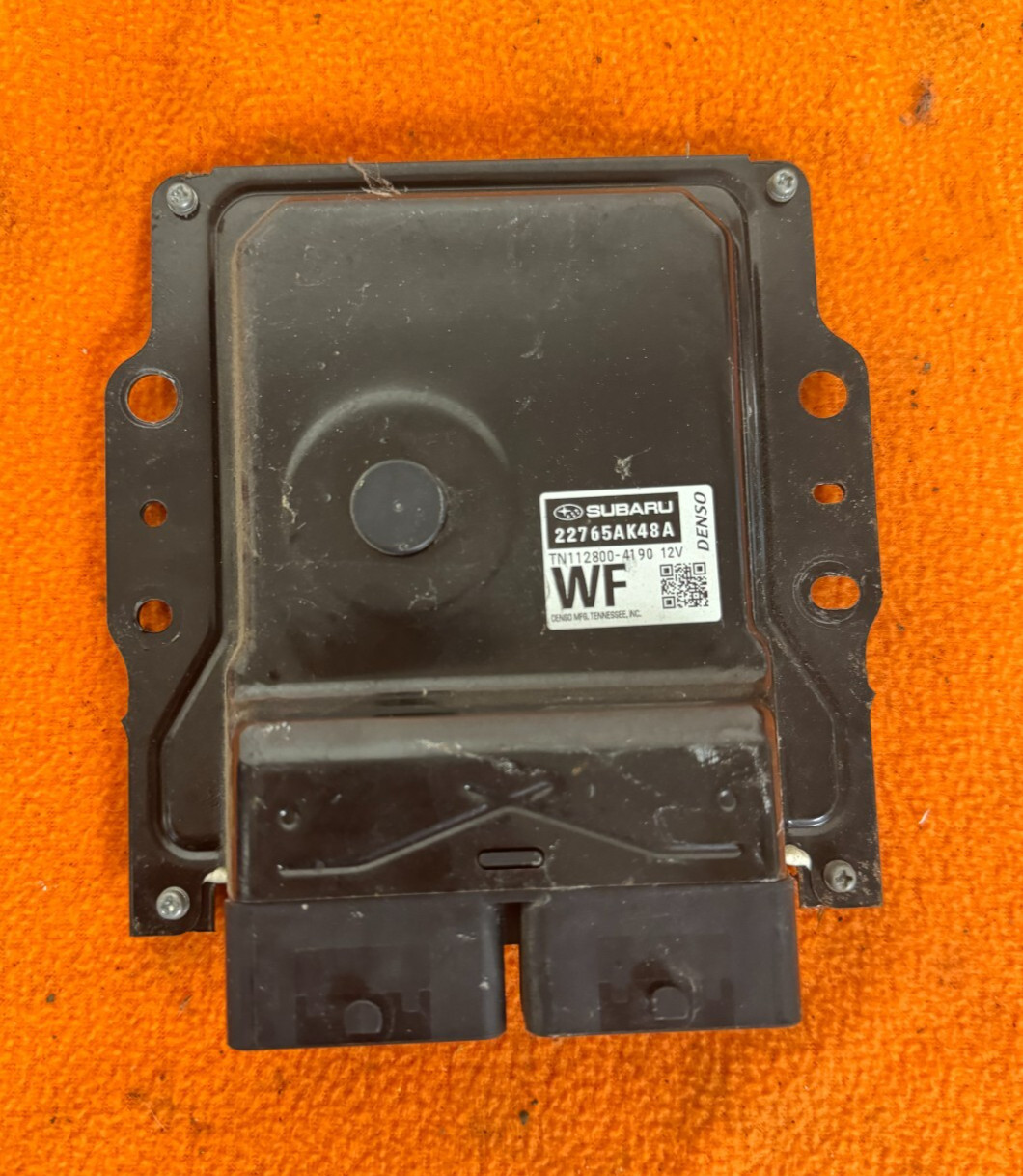 2017 SUBARU LEGACY ELECTRIC CONTROL MODULE 2.5L OEM (P)22765AK48A