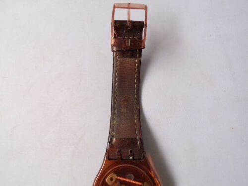 Vintage SWATCH Watch 524 Clear Back Version - Picture 17 of 17