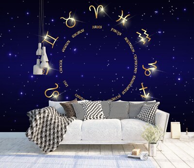 3D Constellation Stars A977 Wallpaper Wall Murals Removable Self-adhesive Amy 24