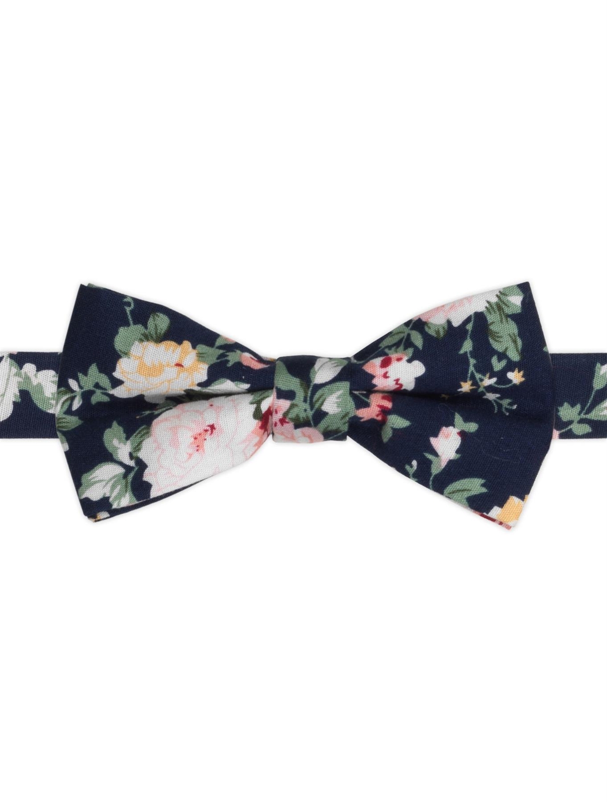 Boys Navy Dickie Bow Tie, Boys Floral Dickie Bow, Boys Banded Dickie Bows