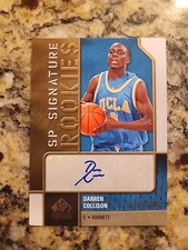2009-10 Sp Signature Edition Darren Collision Auto Rookie RC Signed  /199
