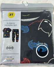 Toddler Boy's Batman 2-pc pajama set cotton size 3T new 488