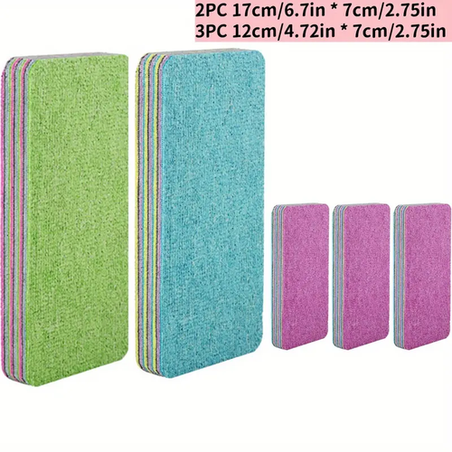 3/4/5Pack Rainbow Tearable Cleaning Sponge Microfiber Cleaning Cloths Absorption - Picture 10 of 10