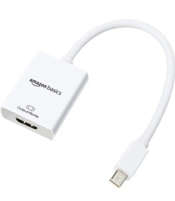 Mini DisplayPort Thunderbolt to HDMI Adapter - Compatible with Apple iMac, MacBo