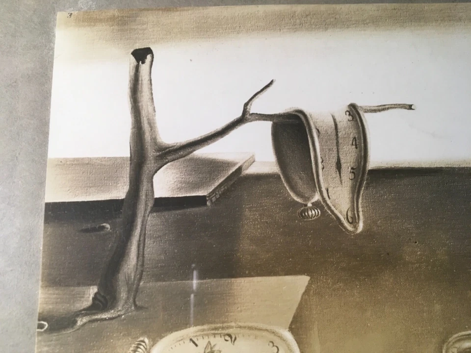 Fotógrafo de Archivo Sochi Sunami MoMA Original Impresión Plateada Salvador Dalí Foto 3 de 4