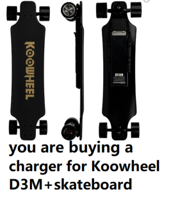 🔥charger for Koowheel D3M+ / 2nd generation electric skateboard