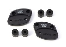 SW Motech Mirror Extensions For Honda CBR650R 2019 2020 2021 2022 2023 Black