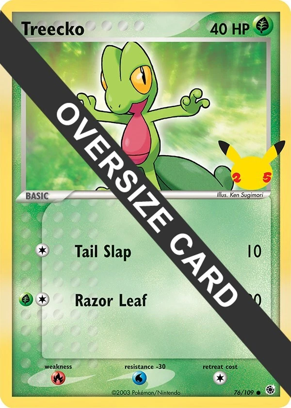 Treecko 076/109 First Partner Pack