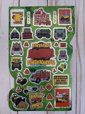 Future Firefighter Tonka Truck Stickers Construction Police Vehicles Foiled New