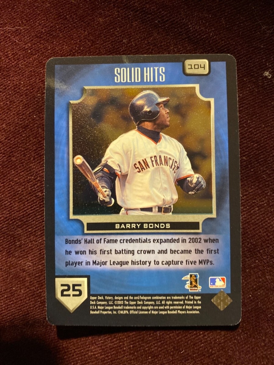 スポーツ 2003 UpperDeckClassic Barry Bonds Figure スポーツ 2003 UpperDeckClassic Barry Bonds Figure 2003 Barry Bonds