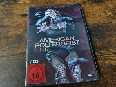 American Poltergeist 1-5 [2 DVDs]  NEU/OVP FSK 18