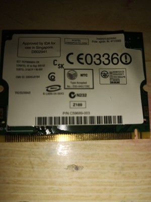 Intel Pro /Wireless 2200BG Network Connection