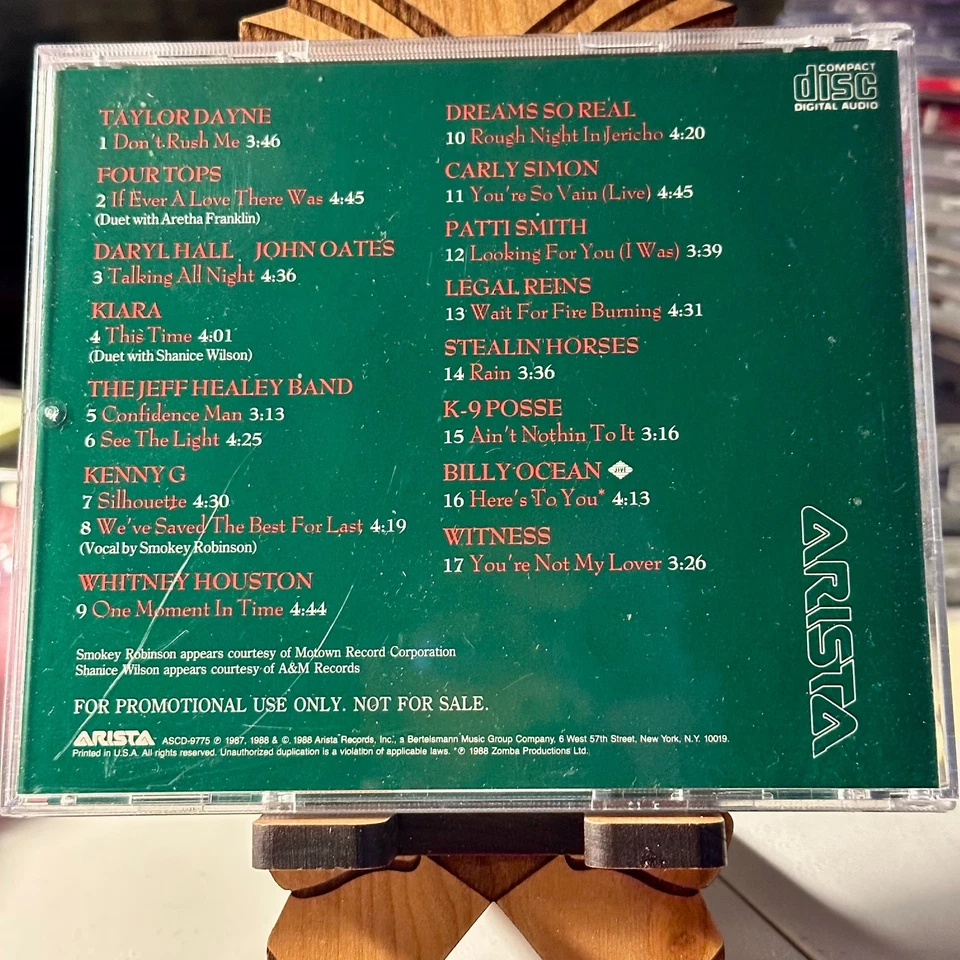 Miracle On 57th Street Arista Holiday Hits Promo Christmas Sampler Clive Davis - Imagem 3 de 4