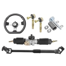 Volante 270 mm 420 mm portaequipajes eje de piñón Go Kart ATV Quad Buggy