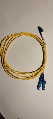 OS2 9/125µm Single Mode Fiber Patch Kabel LC dx- E2000 3m