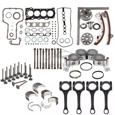 #ad Overhaul Engine Rebuild Kit w Rods amp; Timing for Toyota Corolla 1.8L 1ZZFE 98 08 $399.50