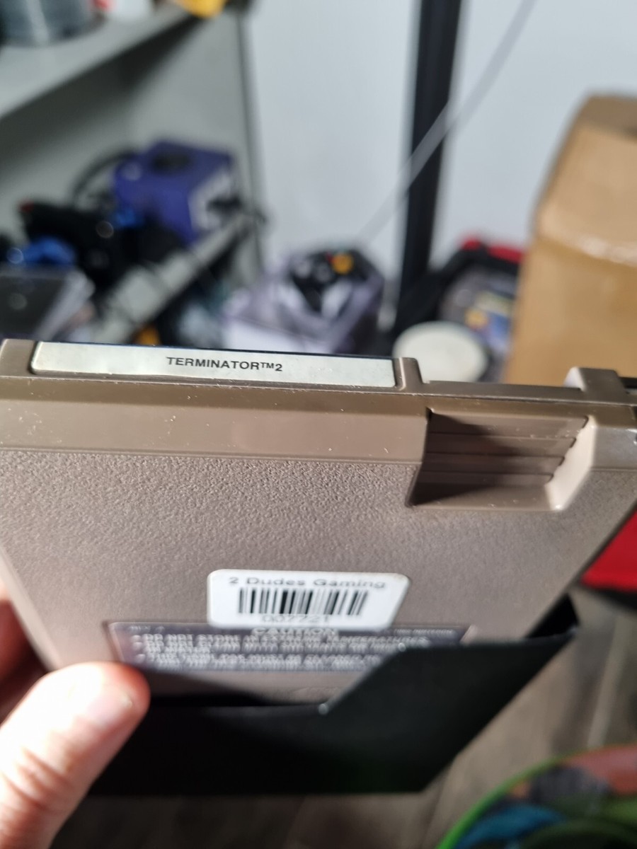 T2: Judgment Day In Box terminator 2 original nintendo nes