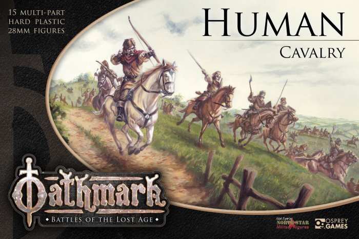 Oathmark OAKP402 Human Cavalry 15 моделей Fantasy 28 мм