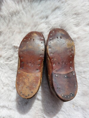 Old Shoes Doll Jumeau Bru Steiner Sfbj Size 11 CM No A THE BEE - UK