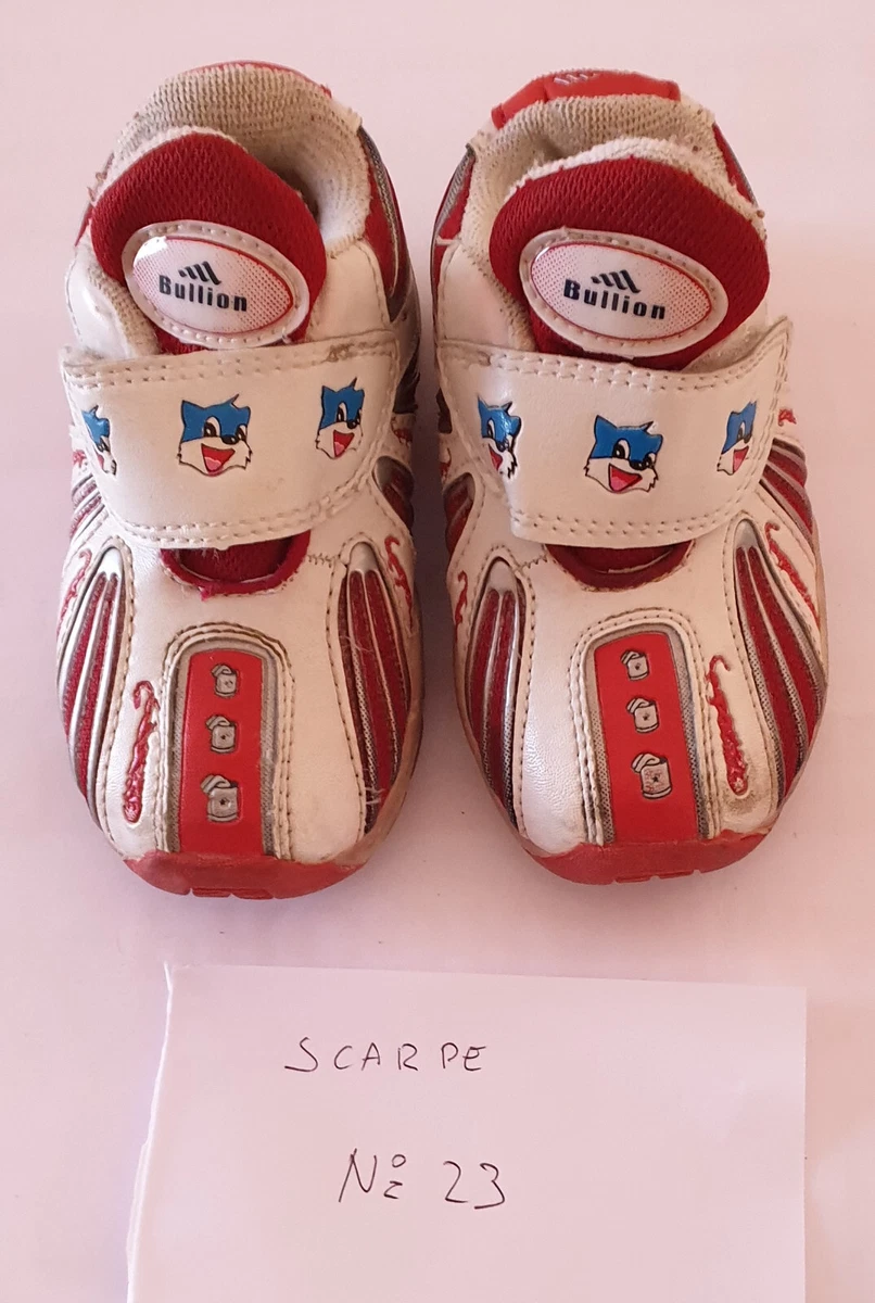 Cerdá Scarpe Da Ginnastica Bambino – Rosse, Taglia 27 EU, Chiusura A Strappo, Suola In Gomma
