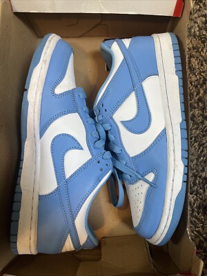 Nike Dunk Low University Blue Size 6.5Y CW1590-103