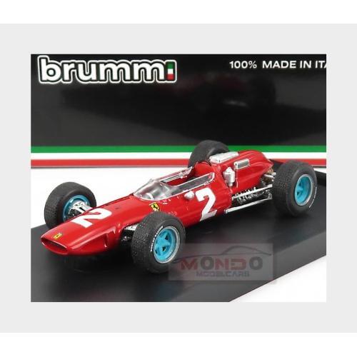1:43 BRUMM Ferrari F1 158 #2 Winner Italy Gp John Surtees 1964 WC R290 Modellbau - Bild 2 von 2