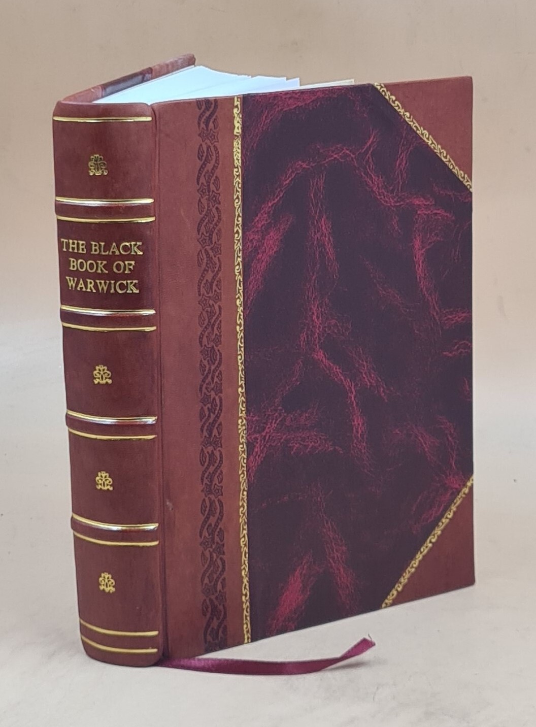 The Black Book Of Warwick - Transcribed By Thomas Kemp - Leather Bound Edition