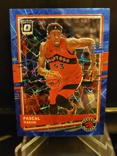 Pascal Siakam 2020-21 Panini Donruss Optic Blue Velocity Prizm #103 - Toronto