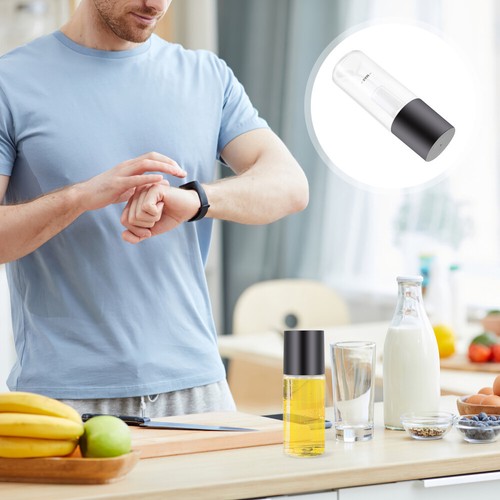 Cooking Oil Bottle Seasoning Pot Vinegar Bottle Dispenser Glass Vinegar