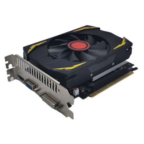 128Bit 4GB DDR5 PCIe Gaming Graphics Card 1667MHz Memory Frequency Cooling Fan - Picture 5 of 8