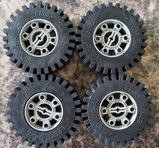 Lego Technic Wheels 24x43, 3739c01 (3739 + 3740) Vintage Good Condition (2)