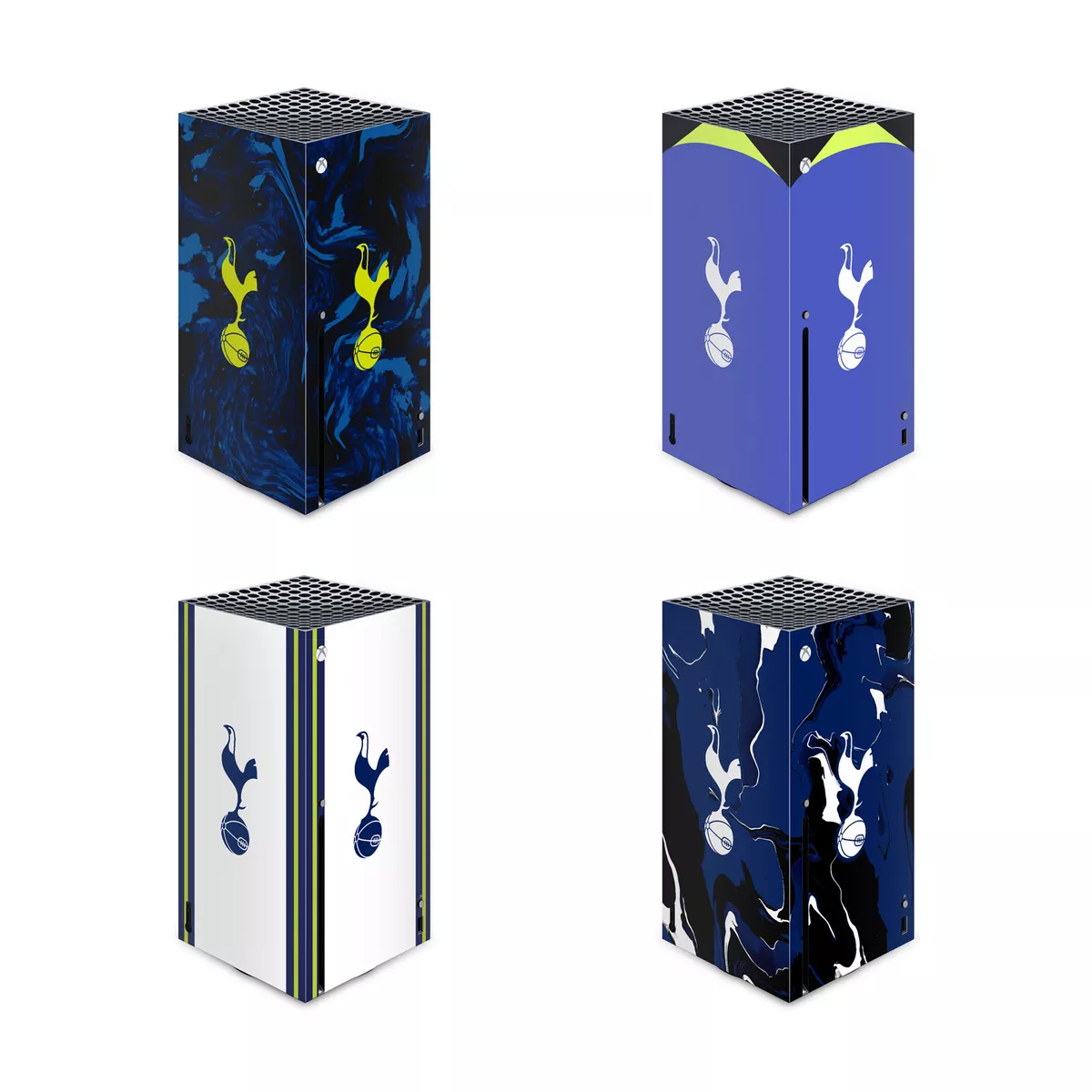 OFFICIAL TOTTENHAM HOTSPUR F.C. LOGO ART VINYL SKIN FOR XBOX SERIES X  CONSOLE