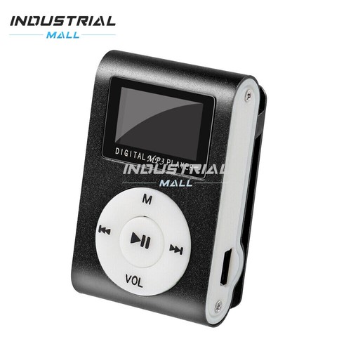 MP3 Player Unterstützung Micro SD TF Karte tragbar Mini mit Clip-on Stereo LCD Bildschirm - Bild 12 von 17