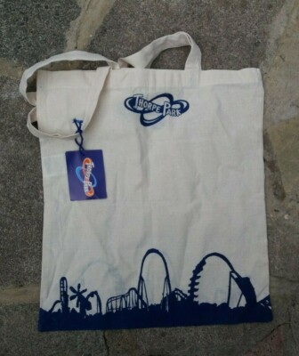 THORPE PARK TASCHE THEMENPARK ACHTERBAHNFAHRT MERLIN BRANDNEU MIT ETIKETT #3