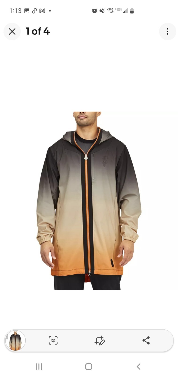 New Puma x Pronounce Lightweight Zip Jacket Track 532137-01 Men’s Large Black