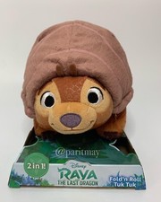 NEW Disney Raya And The Last Dragon Fold'n Roll Tuk Tuk Plush SHIP NOW