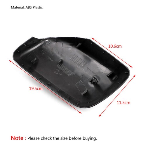 Tapa de cubierta de espejo retrovisor de coche para BMW E60 serie 5 525i 530i 540i 04~07 2 piezas fibra de carbono - Imagen 3 de 8