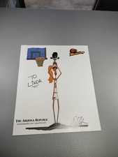 2000 Phoenix Mercury #8 Jefferson 11x13 WNBA Memorabilia Signed Greg Shelden