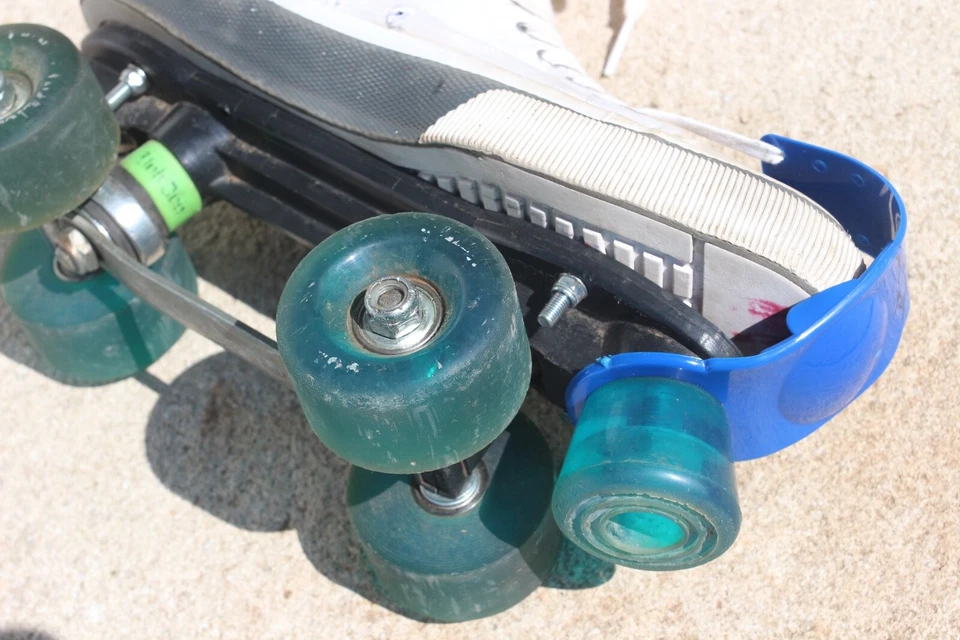 CUSTOM ROLLER SKATES G-STAR RAW CANVAS PHOENIX 78A WHEELS ABEC 7 SIZE 7 (40) - Image 4 of 4