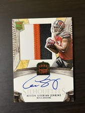 Austin Seferian-Jenkins 2014 Crown Royale Silhouettes Rookie Patch Auto Green /5