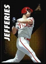 1995 Zenith Gregg Jefferies #38 Philadelphia Phillies