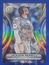 2025 Topps Tribute - Jackson Merrill #75 - San Diego Padres 