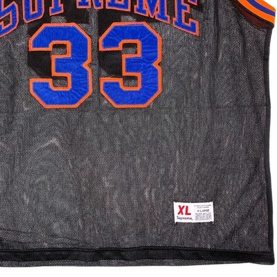 Supreme 00's New York 33 Mesh Game Shirt Uniform Emblem