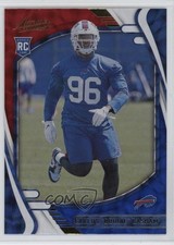 2021 Absolute Rookies Red White & Blue Kaleidoscope Carlos Basham Jr Boogie 0z10