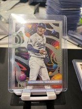 Yoshinobu Yamamoto 2025 Topps Cosmic Chrome #48 Dodgers
