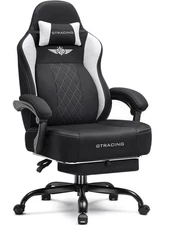 Big and Tall Gaming Chair Breathable Fabric Computer Chair with Strong Lumbar...