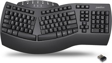 Perixx Periboard-612 Wireless Ergonomic Split Keyboard Dual Mode 2.4G