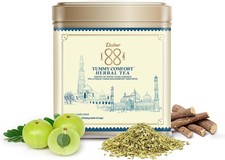 Dabur 1884 Tummy Comfort Herbal Tea | 20 Biodegradable Tea Bags (50g) | 100% Na 0.01 per strip