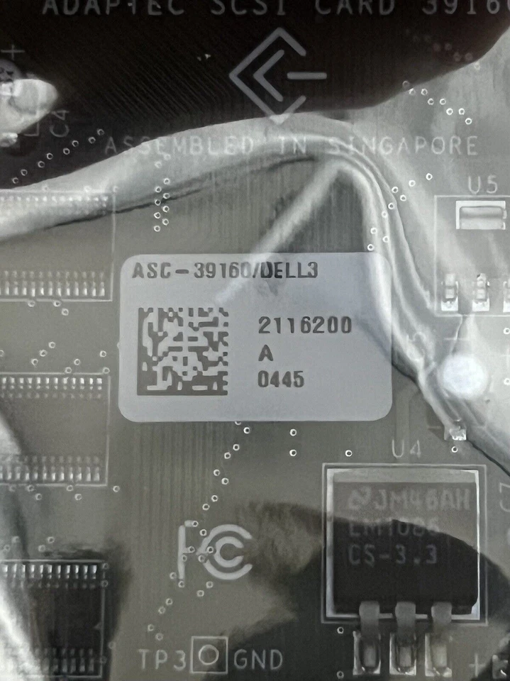 Adapter SCSI Card 39160 Ultra160 Controller Card ASC-39160 Ref00380 - Image 2 of 3