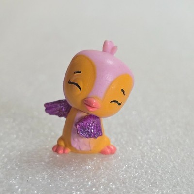 Hatchimals CollEGGtibles Pink & Orange Penguala Penguin Purple Wings figure 1''